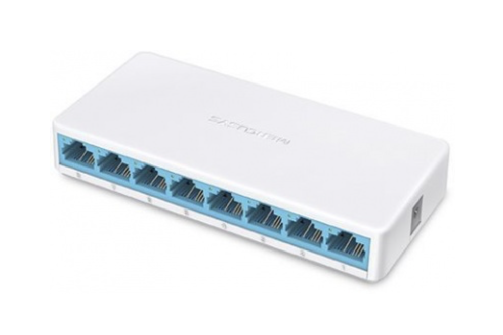 Коммутатор / MS108 / 8-port10/100 Mbps dektop switch, plastic case